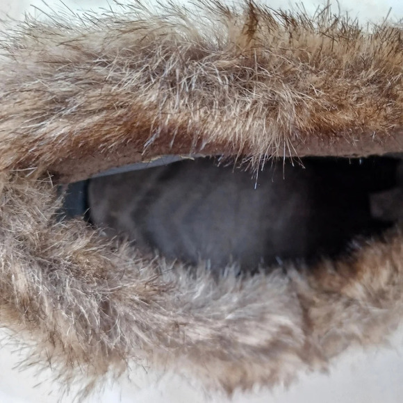 Vintage Avon Suede Booties Victorian Steampunk Coquette 8.5 - Picture 9 of 9